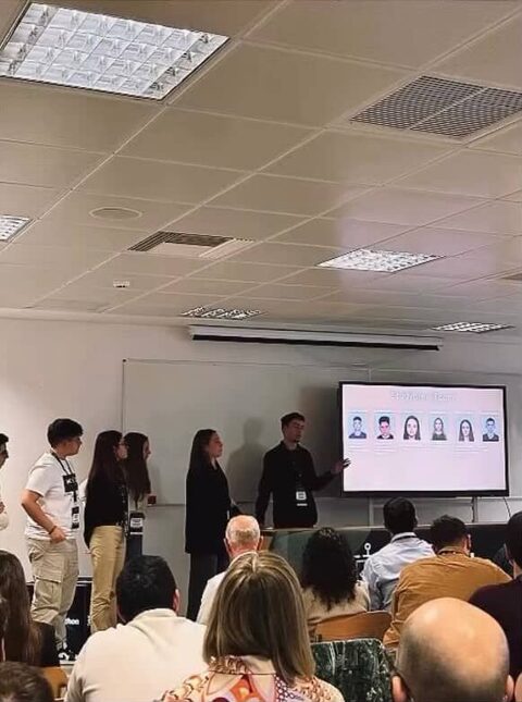 Presenting Studybrew at the AI Hackathon 2026